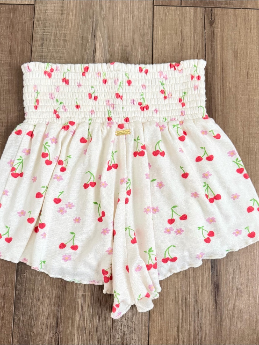 Beach bunny knit Mai Lounge Short - Cherry Crush - Picture 4 of 6
